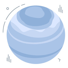 Premium download icon of Neptune 
