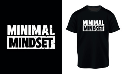 Minimalist T-shirt Design | Minimal Mindset