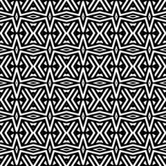 Abstract Shapes.Vector Seamless Black and White Pattern.Design element for prints, decoration, cover, textile, digital wallpaper, web background, wrapping paper, clothing, fabric, packaging, cards.

