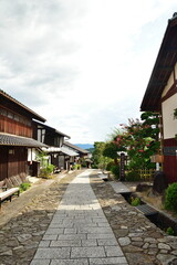 Obraz premium 馬籠宿（岐阜県）