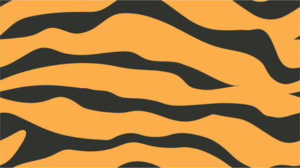 Vector illustration background. Happy chinese New Tiger Year 2022. Abstract animal print. Seamless pattern. Vector seamles texture. Illustration of tiger pattern.