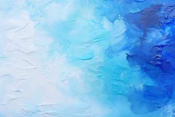 Obraz premium Oil blue blue white. Ai generated