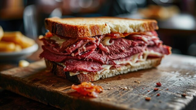 Corned beef sandwich