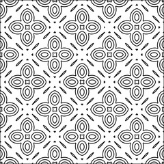 Abstract shapes from lines. Vector graphics for design. Black and white color. Simple pattern.