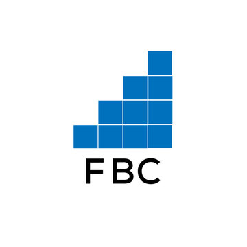 FBC Letter logo design template vector. FBC Business abstract connection vector logo. FBC icon circle logotype.
