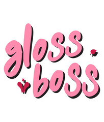 Retro Make up queen Craft Design. T-shirt Design. Illustration