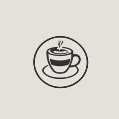 Coffe Logo EPS Format Very Cool Design	

