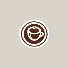 Coffe Logo EPS Format Very Cool Design