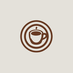 Coffe Logo EPS Format Very Cool Design