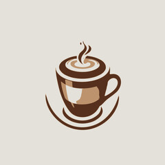 Coffe Logo EPS Format Very Cool Design