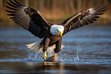 Red tailed Hawk in flight