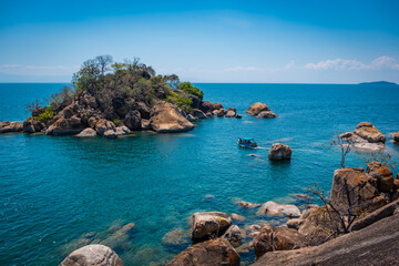 Lake Malawi from Otter Point in Cape Maclear, Malawi