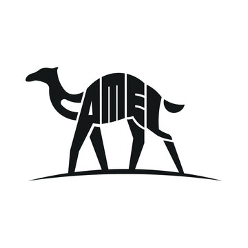 illustration of a camel logo