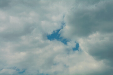 Beautiful blue skies with beautiful clouds