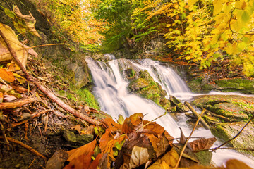 Wasserfall - Herbst - Allgäu - Oberstdorf 