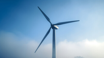 Windmills produce renewable green energy.
