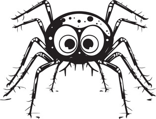 halloween concept SPIDER VECTOR ai generated