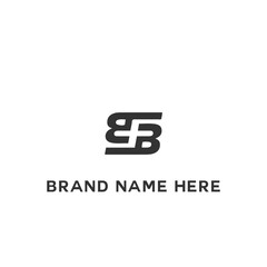 Fototapeta premium BB logo. B B design. White BB letter. BB B B letter logo design. Initial letter BB linked circle uppercase monogram logo.