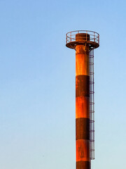 chimney with smoke