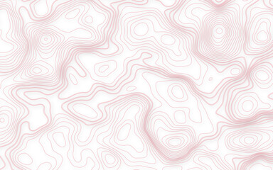 Topographic contour map. similar cartography illustration. Topography and geography map grid abstract backdrop.