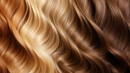 Blond woman background hair female fashion background beauty textured hairstyle shiny style - obrazy, fototapety, plakaty