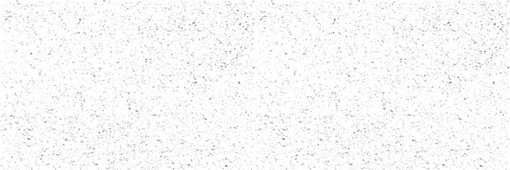 Black and white mottled seamless pattern. Small grunge sprinkles, particles, dust and spots wallpaper. Noise grain repeating background. Overlay random grit texture. Vector illustration - obrazy, fototapety, plakaty