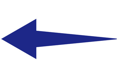 左矢印　アイコン　横向き