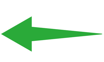 左矢印　アイコン　横向き