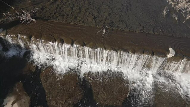 River and waterfalls 