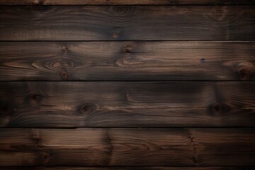 Wooden texture with natural pattern for background, wood planks, Design a dark wood background for various purposes, AI Generated - obrazy, fototapety, plakaty