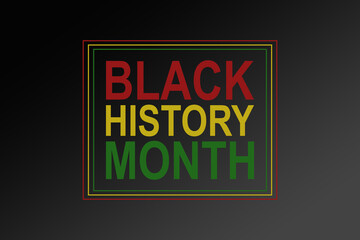 Black history month 2024. Vector African American History Designs set with text, map for poster, print, card, banner, background. Black history month vector set. Black history month text design.