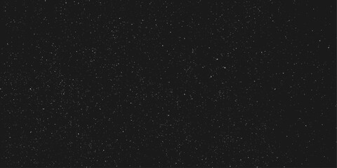 Fototapeta premium Vast snow isolated on black. Add this snow to your image. Place it over in screen mode. Abstract of white stars dots snow on isolated black background of space galaxy for abstract futuristic image.