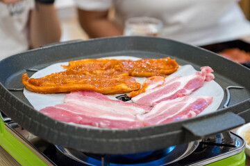 Korean Style Barbecue Pork Grill