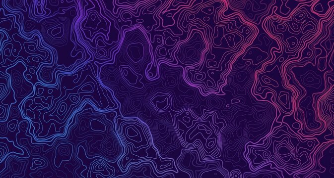 Abstrakte Vogelperspektive Topography