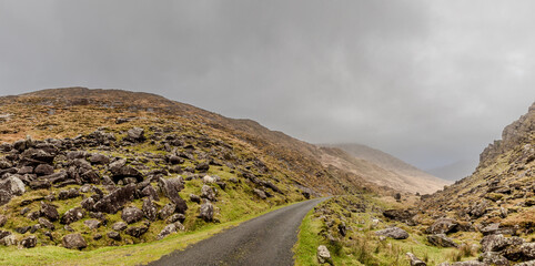 Road in the mountains, Kerry, Ireland