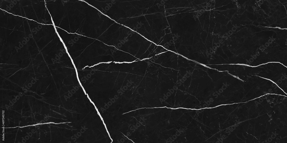 Wall mural black marble stone texture background