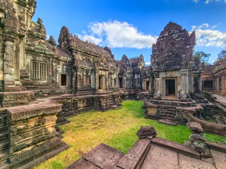 Banteay Samre temple at Angkor Thom, Siem Reap, Cambodia