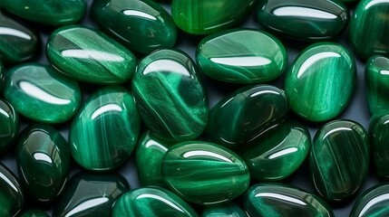 Take a closer look at the texture of green jade.