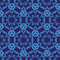 Clean minimal geometric pattern floral texture background design