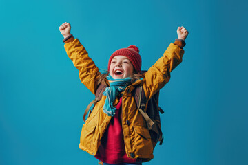 Fototapeta premium person jumping