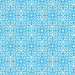 Fototapeta premium Clean minimal geometric pattern floral texture background design