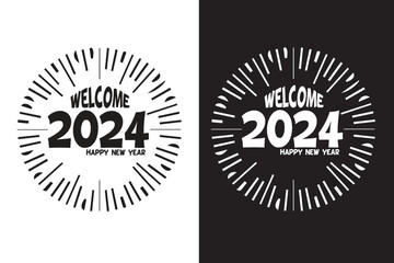 Happy New Year T-shirt Design