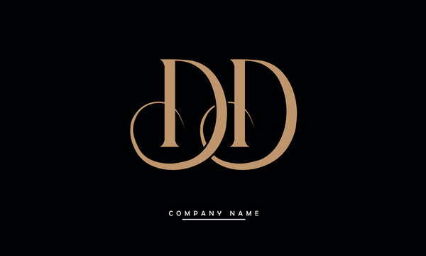 DD Alphabets Letters Logo Monogram