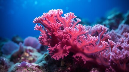 Cancer cells that reside in the water attach to vibrant coral
