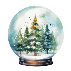 christmas tree with ball