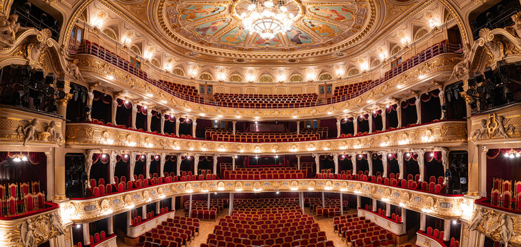 Lviv opera house interior