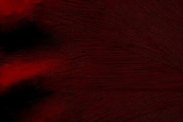 Crimson red abstract plastic foil background with 3d effect and bubbles