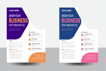 advertise, business, modern, Creative, agency, clean, simple, corporate, corporative, multipurpose.rgb, customize, editable, paper, margin, bleed, pattern, template, element, web