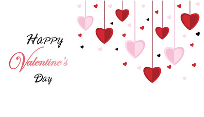 valentine day background and card 