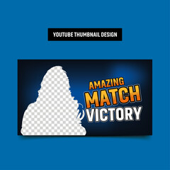 Attractive Colorful corporate YouTube thumbnail and web banner template design for any kind of video